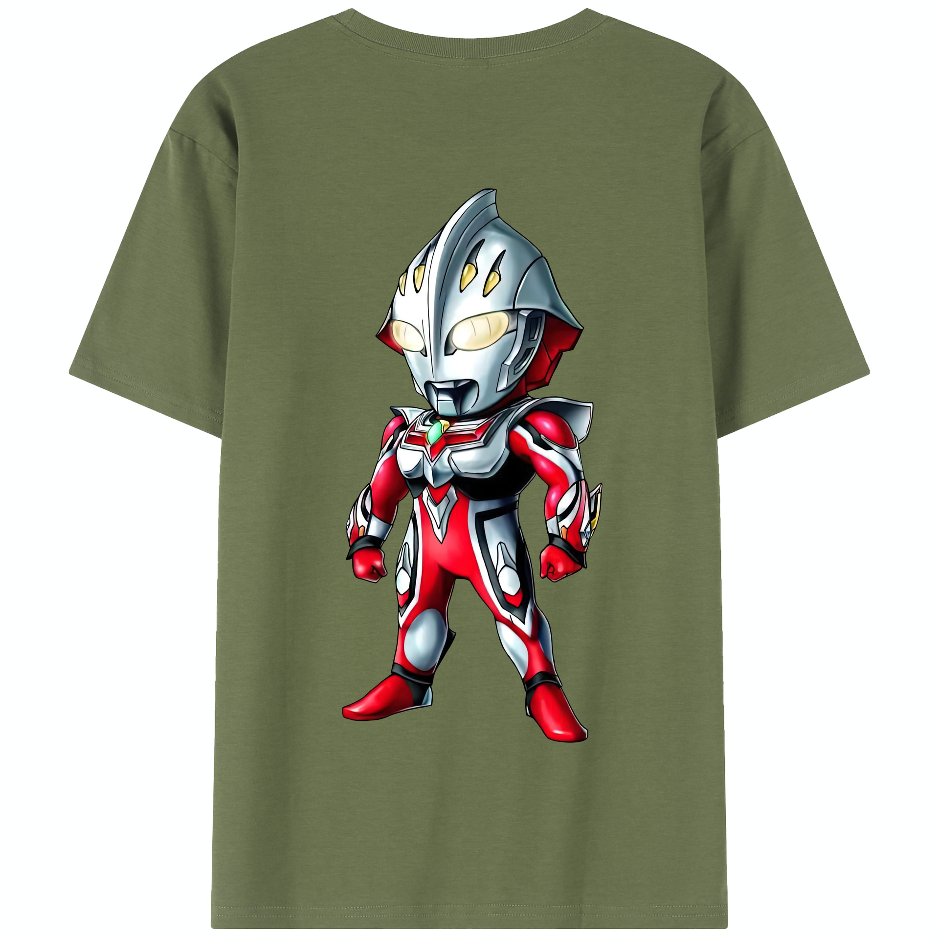 （画像用） ウルトラマン Ultraman 綿100％半袖Tシャツ（背面プリント）